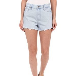 PAIGE Margot Shorts with Raw Hem